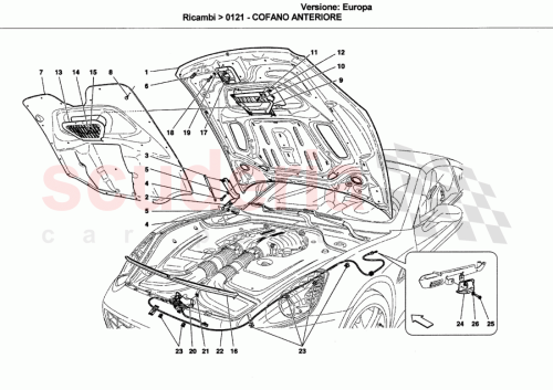Part Diagram for Ferrari 69802911