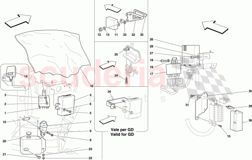 Part Diagram for Ferrari 166835