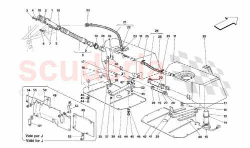 Part Diagram for Ferrari 144849