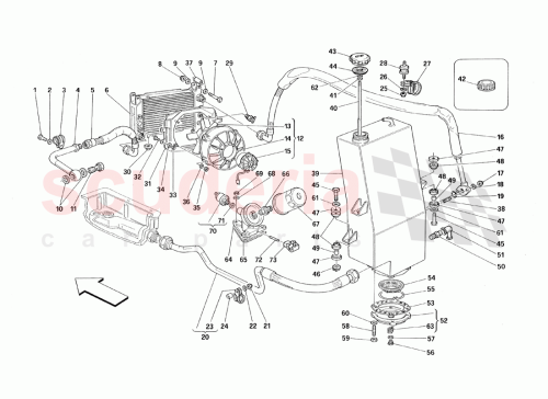 Part Diagram for Ferrari 124229