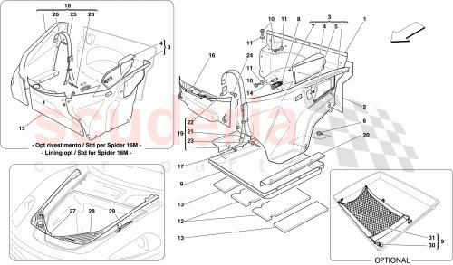 Part Diagram for Ferrari 80751800