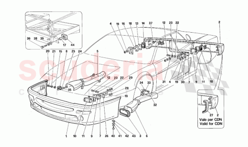 Part Diagram for Ferrari 64453900