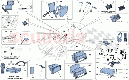 Part Diagram for Ferrari 316865