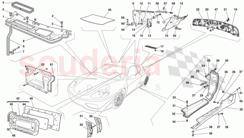 Part Diagram for Ferrari 64018700