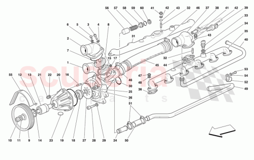 Part Diagram for Ferrari 154542