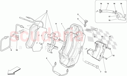 Part Diagram for Ferrari 262193