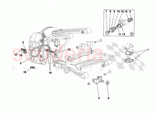 Part Diagram for Ferrari 166014