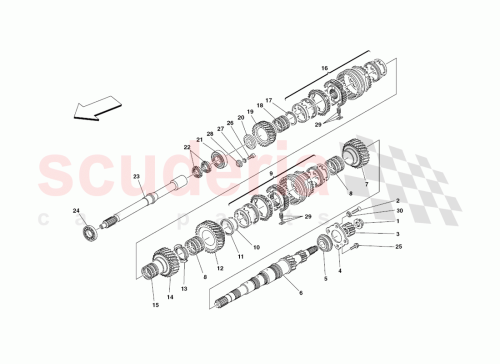 Part Diagram for Ferrari 185165