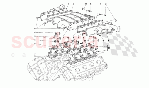 Part Diagram for Ferrari 129808