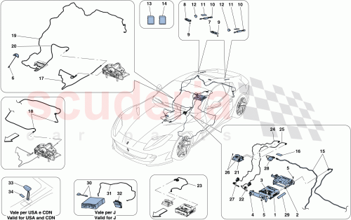Part Diagram for Ferrari 320423