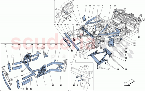 Part Diagram for Ferrari 14639591