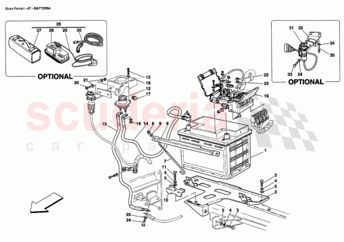 Part Diagram for Ferrari 190223
