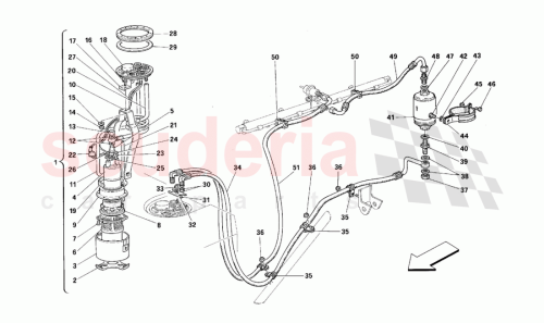 Part Diagram for Ferrari 161561