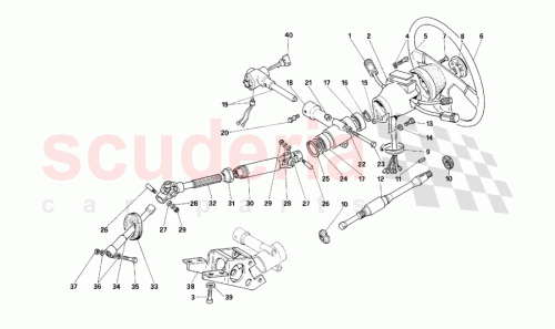 Part Diagram for Ferrari 133778