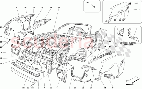 Part Diagram for Ferrari 256799