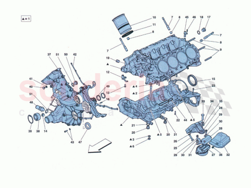 Part Diagram for Ferrari 322037