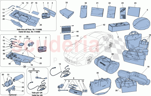 Part Diagram for Ferrari 88144000