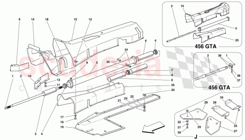 Part Diagram for Ferrari 167961