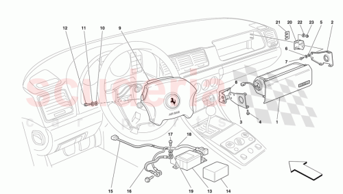 Part Diagram for Ferrari 169713