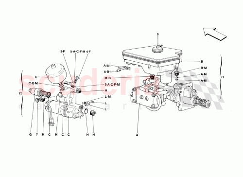 Part Diagram for Ferrari 70000504