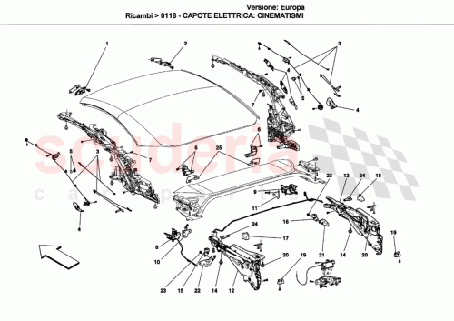 Part Diagram for Ferrari 80414400