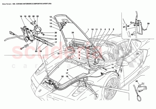 Part Diagram for Ferrari 67632600
