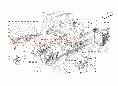 Part Diagram for Ferrari 146312