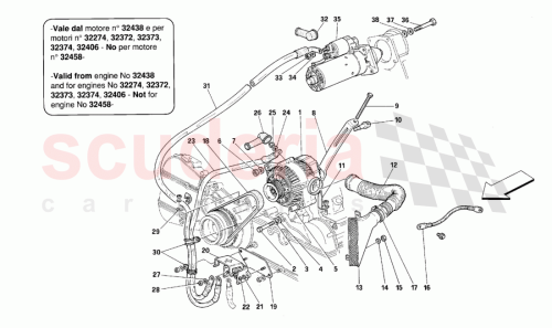 Part Diagram for Ferrari 150815