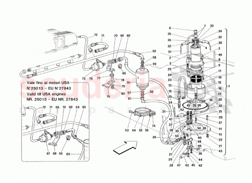 Part Diagram for Ferrari 948829