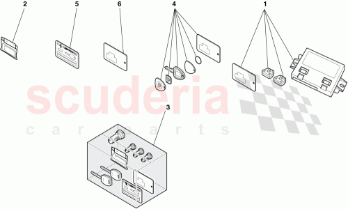Part Diagram for Ferrari 153603