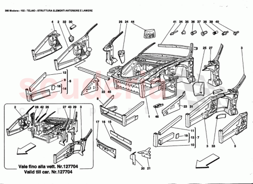 Part Diagram for Ferrari 64768211