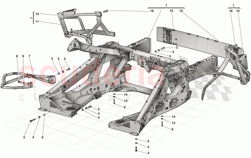 Part Diagram for Ferrari 299636