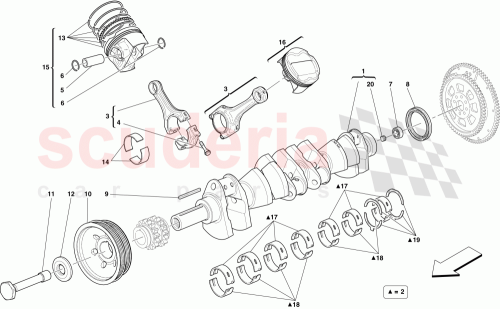 Part Diagram for Ferrari 282619