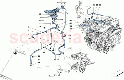 Part Diagram for Ferrari 330633