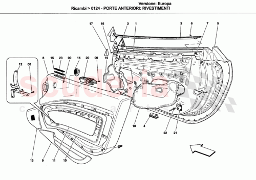 Part Diagram for Ferrari 823666