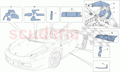 Part Diagram for Ferrari 83446700
