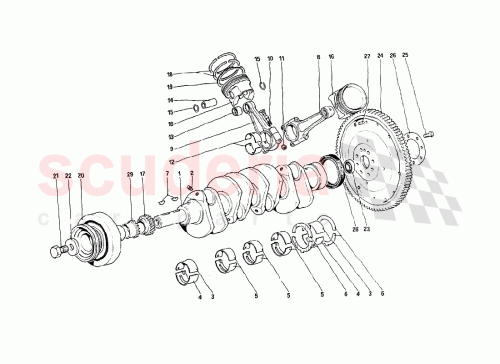 Part Diagram for Ferrari 121954