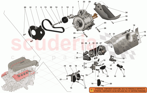 Part Diagram for Ferrari 290044