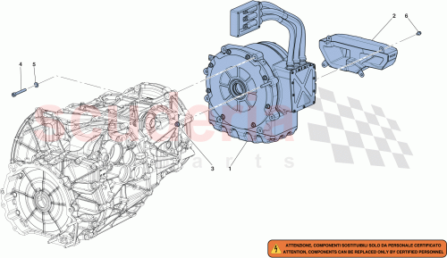 Part Diagram for Ferrari 296439