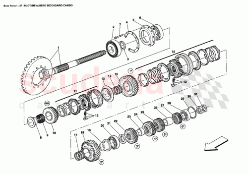 Part Diagram for Ferrari 190198
