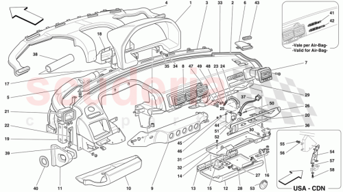 Part Diagram for Ferrari 648483