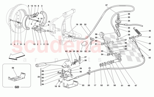 Part Diagram for Ferrari 172908