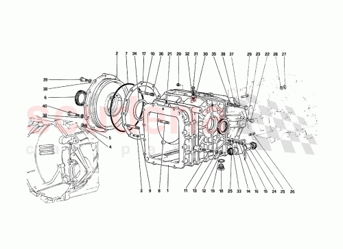Part Diagram for Ferrari 126290
