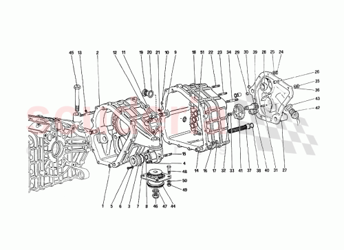 Part Diagram for Ferrari 12606779