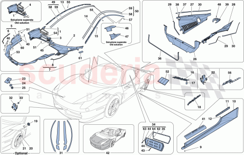 Part Diagram for Ferrari 82597200