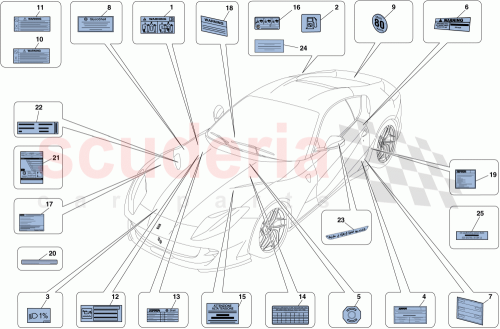 Part Diagram for Ferrari 342677