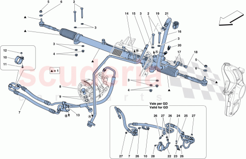 Part Diagram for Ferrari 291261