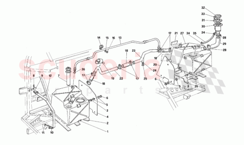 Part Diagram for Ferrari 144347