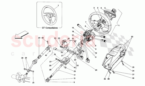 Part Diagram for Ferrari 157275