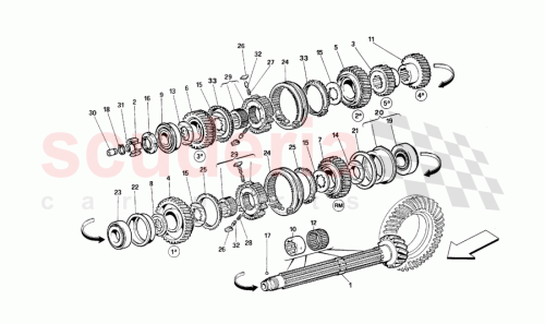 Part Diagram for Ferrari 104725